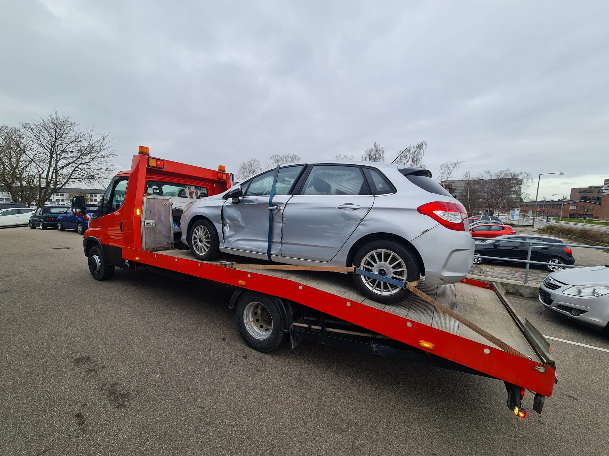 Autotransport fra MCK Autohjælps eksisterende hjemmeside
